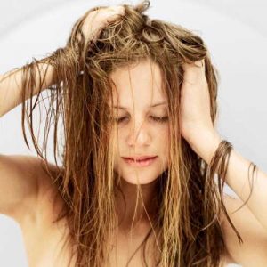 greasy hair