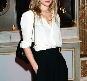 white shirt